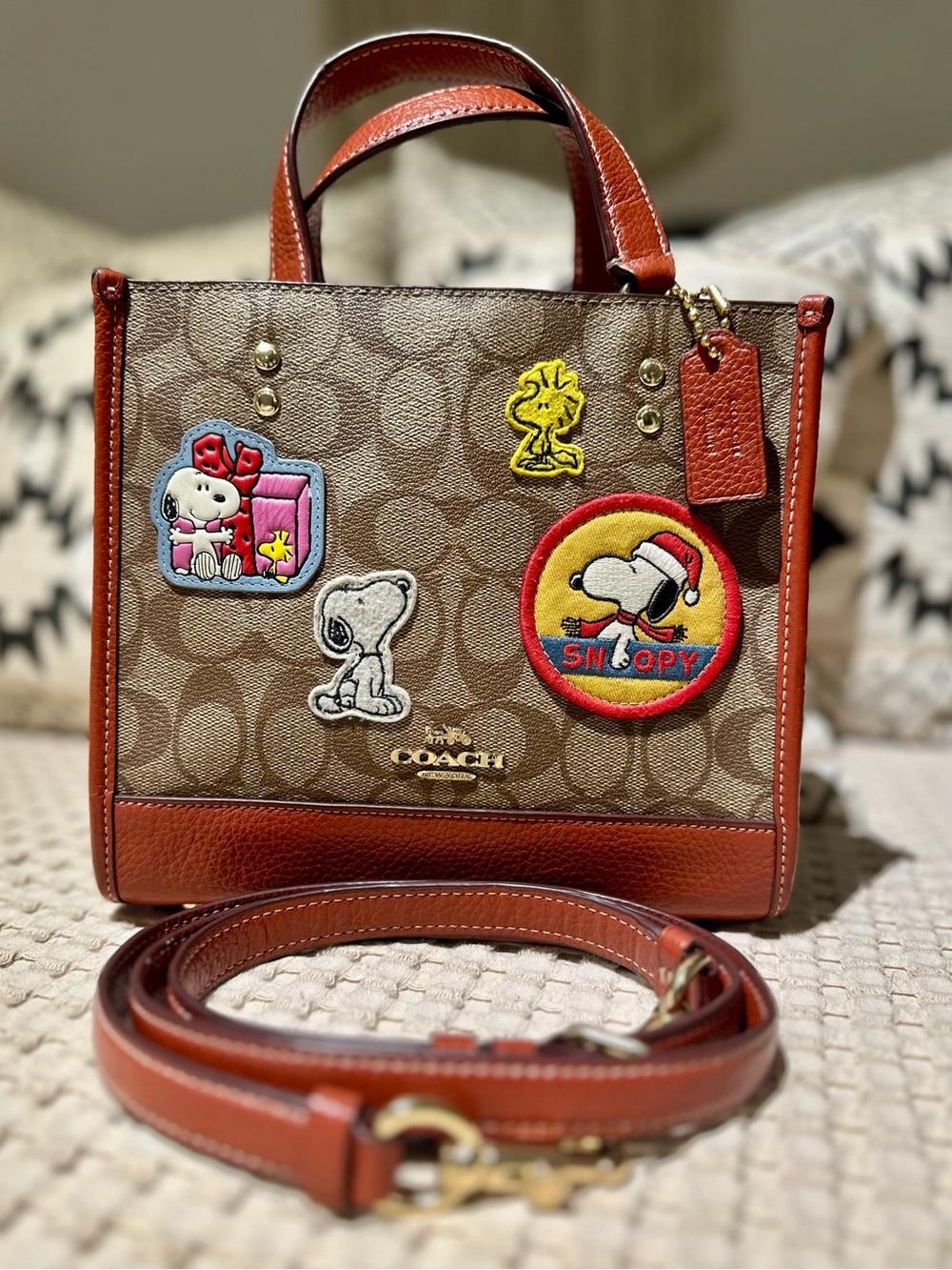 Coach X Peanuts Signature Dempsey 22